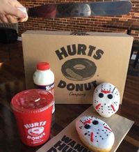 Halloween themes Hurts Donut
